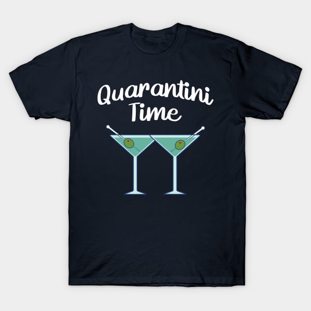 Quarantini Time T-Shirt by stuffbyjlim